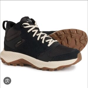 Merrell Black Tempo Sol Mid Waterproof hiking boots